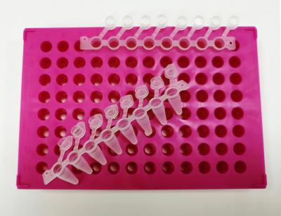 BIOplastics Пробирки объемом 0,1 (0,2) мл, плоская крышка, низкий профиль, бесцветные, матовые, в ст