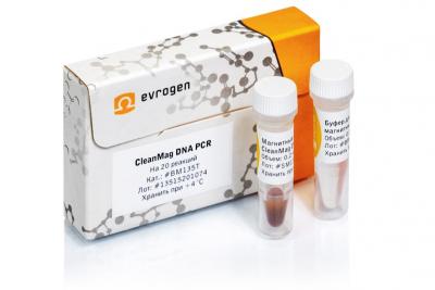 Евроген Набор для очистки ДНК из реакционных смесей CleanMag DNA PCR, 20 реакций, Россия